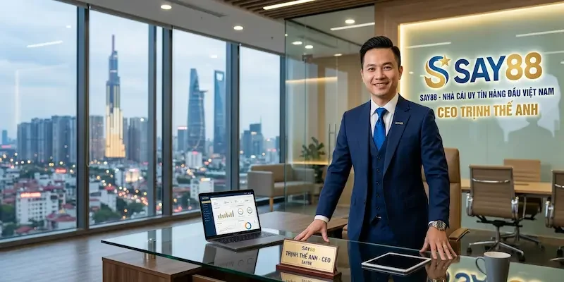 CEO Trịnh Thế Anh là người sáng lập ra nhà cái Say88