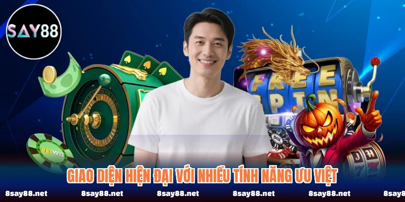 Giao diện hiện đại với nhiều tính năng ưu việt