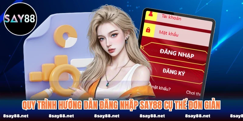 Quy trình hướng dẫn đăng nhập SAY88 cụ thể đơn giản