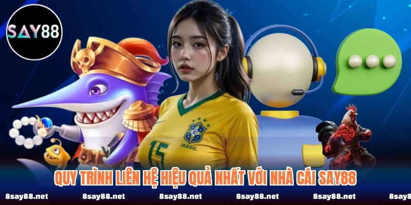 Quy trình liên hệ hiệu quả nhất với nhà cái SAY88